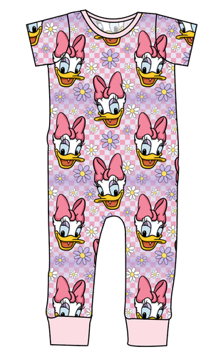 Daisy Check Emmett Pants And Shorts T-Shirt Romper