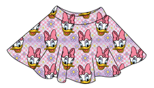 Load image into Gallery viewer, Daisy Check Ladies&#39; Circle Skirt