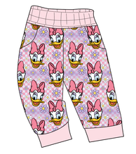 Load image into Gallery viewer, Daisy Check Ladies&#39; Joggers and Jogger Shorts