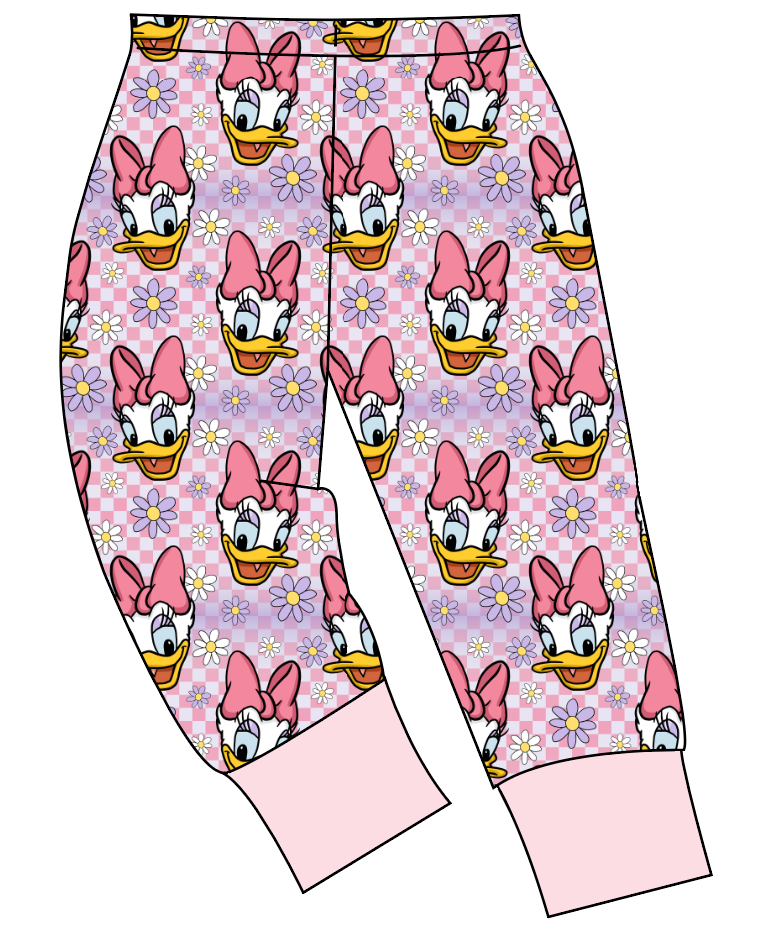 Daisy Check Mens' Lounge Pants