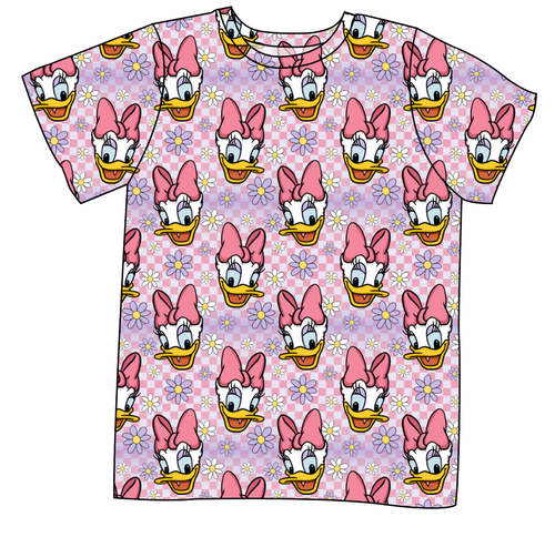 Daisy Check Mens' Tee
