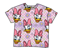 Load image into Gallery viewer, Daisy Check Oversized Tee