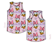 Load image into Gallery viewer, Daisy Check Summer Tank