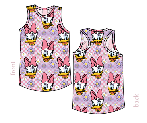 Daisy Check Summer Tank