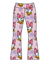 Load image into Gallery viewer, Athletic Prints Magical Mouse Ears Kids Flared Leggings