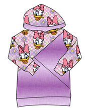 Load image into Gallery viewer, Daisy Check Classic Hoodie (or Crewneck)