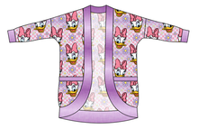 Load image into Gallery viewer, Daisy Check Ladies&#39; Cocoon Cardigan