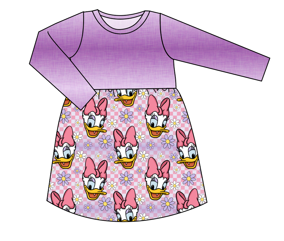 Daisy Check Play Dress