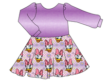 Load image into Gallery viewer, Daisy Check Prairie Dress