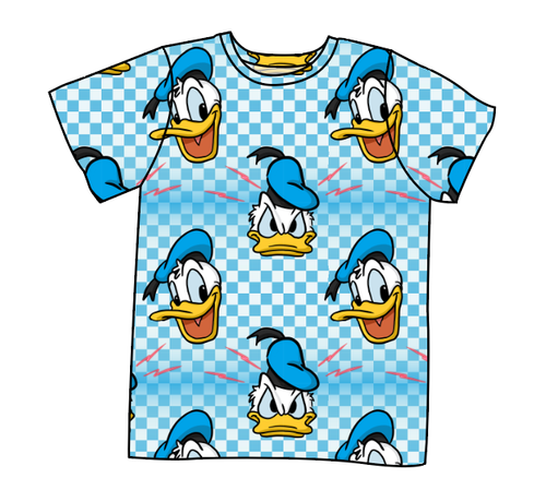 Donald Check Basic Tee and Tank