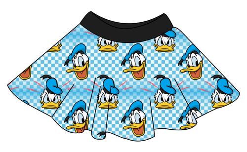 Donald Check Circle Skirt