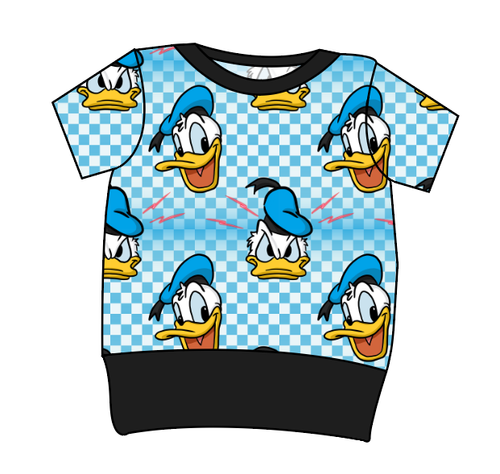 Donald Check Grow With Me Tee