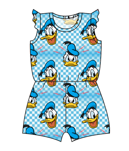 Donald Check Ivy Summer Romper