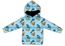 Load image into Gallery viewer, Donald Check Ladies Oversized Hoodie
