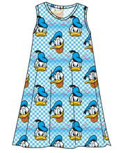 Load image into Gallery viewer, Donald Check Ladies&#39; Swing Dress