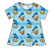 Load image into Gallery viewer, Donald Check Ladies&#39; Swing Tee