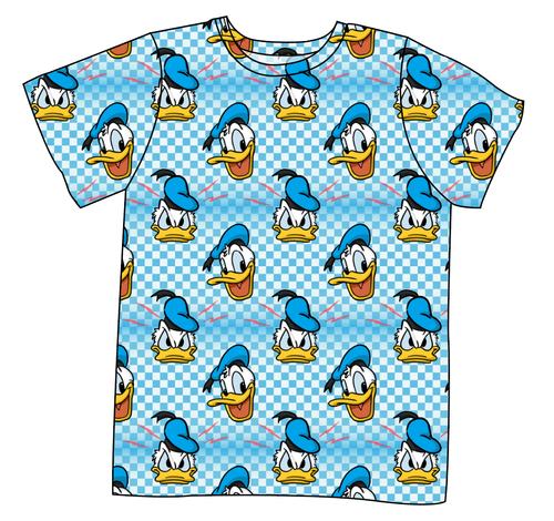 Donald Check Mens' Tee