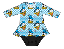 Load image into Gallery viewer, Donald Check Peplum Top