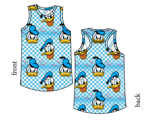 Donald Check Summer Tank