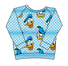 Load image into Gallery viewer, Donald Check Classic Hoodie (or Crewneck)
