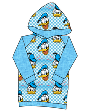 Load image into Gallery viewer, Donald Check Classic Hoodie (or Crewneck)