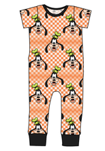 Load image into Gallery viewer, Goofy Check Emmett Pants And Shorts T-Shirt Romper