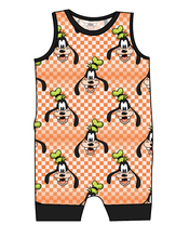 Load image into Gallery viewer, Goofy Check Emmett Pants And Shorts T-Shirt Romper
