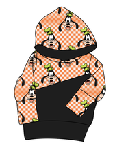 Load image into Gallery viewer, Goofy Check Grow With Me Hoodie (or Crewneck)