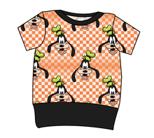 Load image into Gallery viewer, Goofy Check Grow With Me Tee