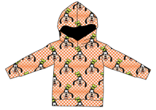 Load image into Gallery viewer, Goofy Check Ladies Oversized Hoodie
