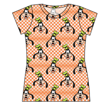 Load image into Gallery viewer, Goofy Check Ladies&#39; Basic Tee