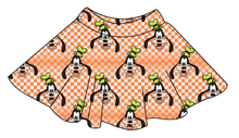 Load image into Gallery viewer, Goofy Check Ladies&#39; Circle Skirt