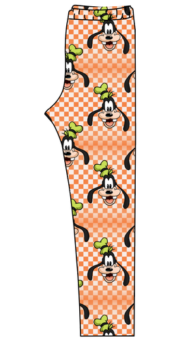 Goofy Check Ladies' Lounge Leggings