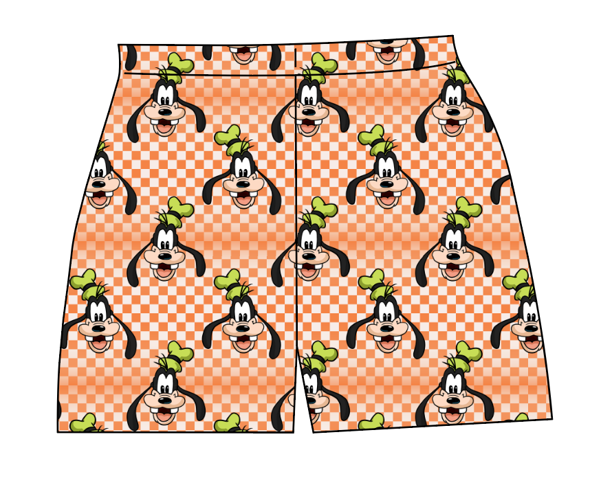 Goofy Check Ladies' Lounge Shorts