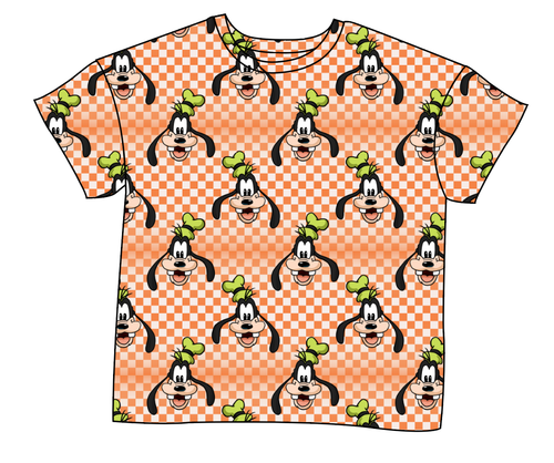 Goofy Check Ladies' Oversized Tee