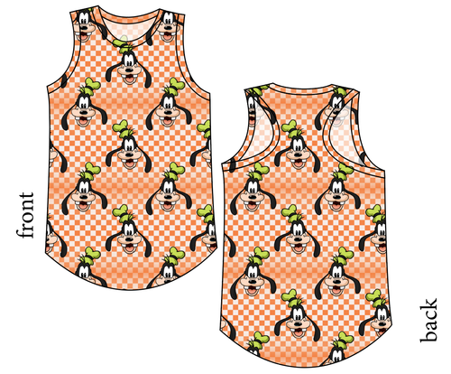 Goofy Check Ladies' Summer Tank