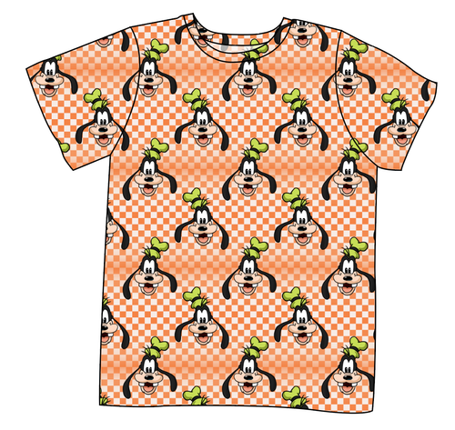 Goofy Check Mens' Tee