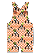 Load image into Gallery viewer, Goofy Check Overalls and Shortalls