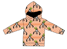 Load image into Gallery viewer, Goofy Check Oversized Hoodie