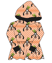 Load image into Gallery viewer, Goofy Check Peplum Hoodie (or Crewneck)