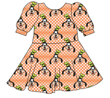 Load image into Gallery viewer, Goofy Check Prairie Dress