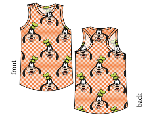 Goofy Check Summer Tank