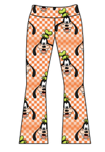 Load image into Gallery viewer, Athletic Prints Magical Mouse Ears Kids Flared Leggings