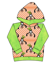 Load image into Gallery viewer, Goofy Check Classic Hoodie (or Crewneck)