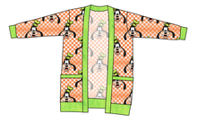 Load image into Gallery viewer, Goofy Check Ladies&#39; Grandpa Cardigan