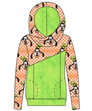 Load image into Gallery viewer, Goofy Check Ladies Hoodie