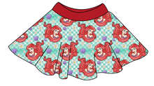 Load image into Gallery viewer, Sea Princess Check Circle Skirt