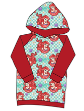 Load image into Gallery viewer, Sea Princess Check Classic Hoodie (or Crewneck)