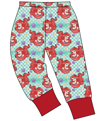 Sea Princess Check Mens' Lounge Pants