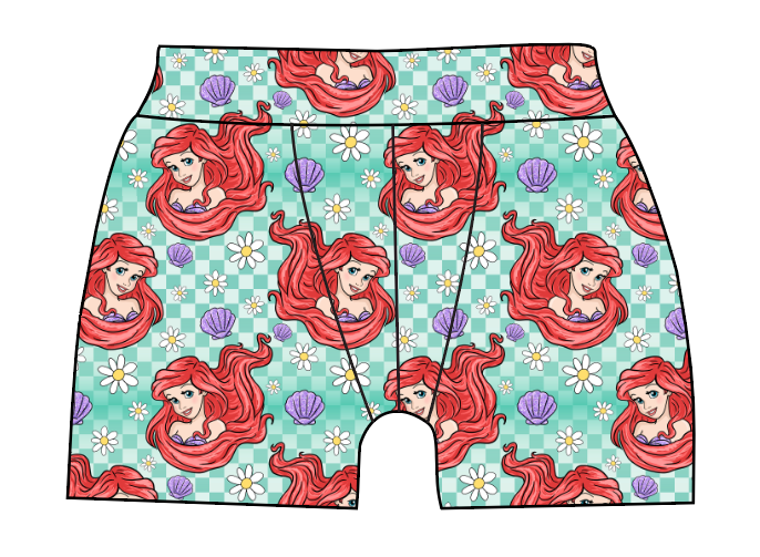 Sea Princess Check Mens' Boxer Briefs